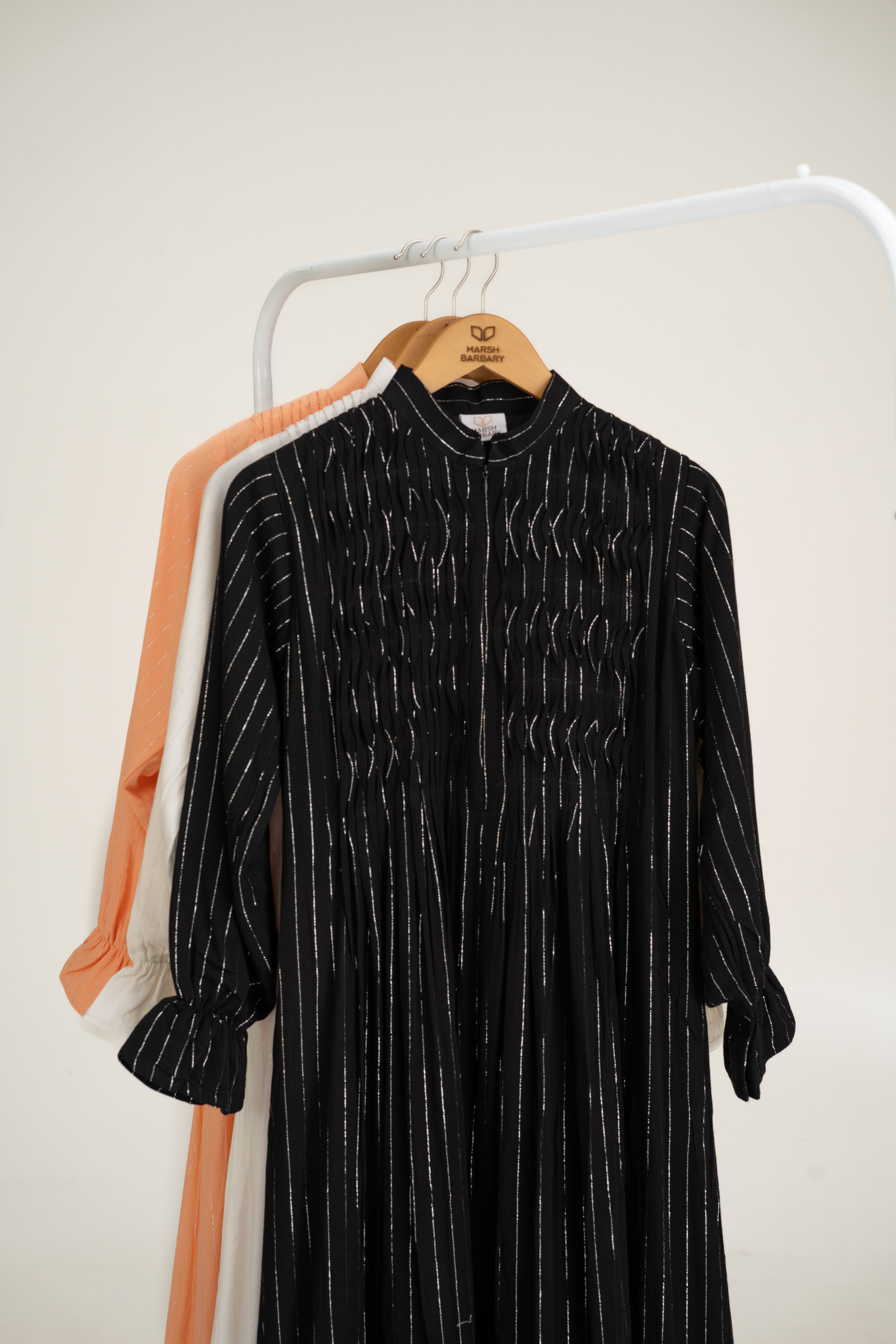 Elegant Pleated Maxi Dress