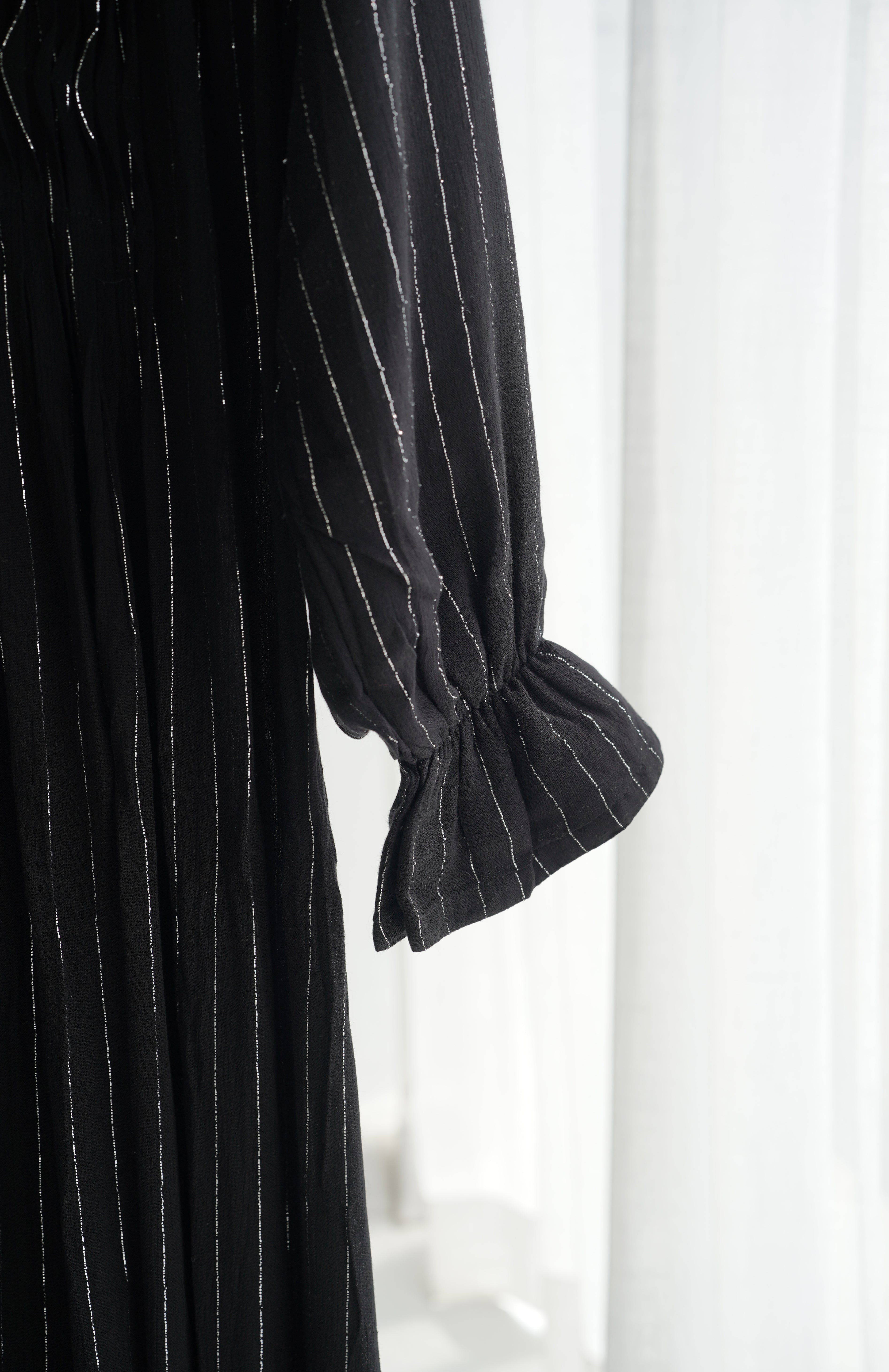 Elegant Pleated Maxi Dress