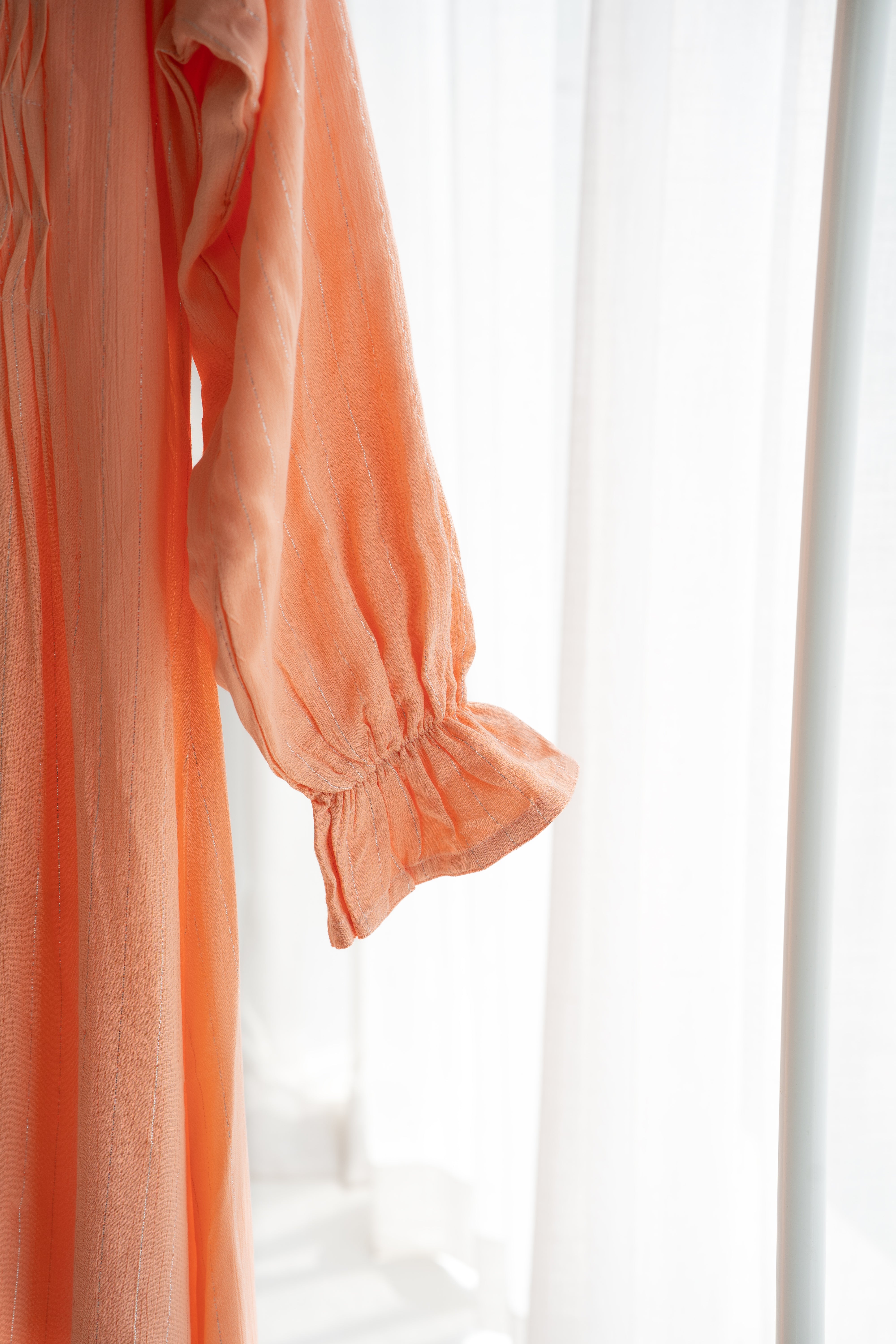 Elegant Pleated Maxi Dress